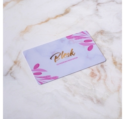 BLESK Скрапер для стемпинга №01, розовый