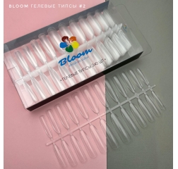 Bloom Гелевые типсы №2, миндаль (240шт)