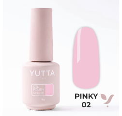 YUTTA Гель лак Pinky 02, 8мл