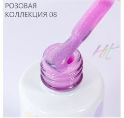 HIT Гель лак Pink 08, 9 мл