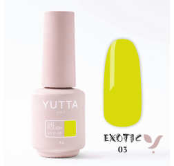 YUTTA Гель лак Exotic 03, 8мл