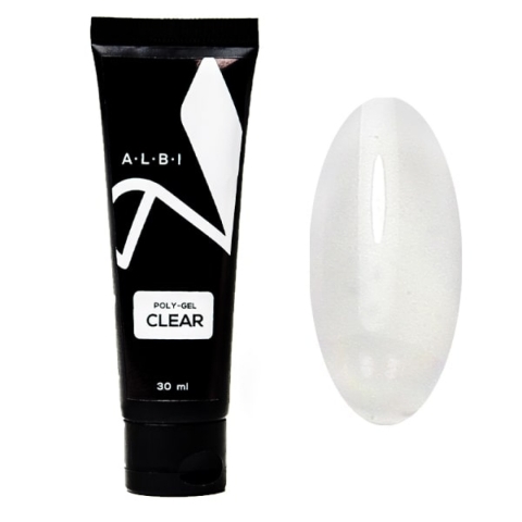 Albi Полигель Clear, 30мл в интернет магазине в Сургуте,Albi Полигель Clear, 30мл купить в Сургуте, Интернет-магазин Shopnails.pro Сургут предлагает купить Albi Полигель Clear, 30мл, гели, акрилы, мономеры, наборы гель лаков Шеллак, биогелей OPI Axxium, специальные жидкости