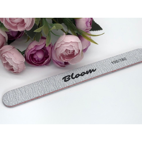 Bloom пилка Базовая(прямая) 100/180гр в интернет магазине в Сургуте,Bloom пилка Базовая(прямая) 100/180гр купить в Сургуте, Интернет-магазин Shopnails.pro Сургут предлагает купить Bloom пилка Базовая(прямая) 100/180гр, гели, акрилы, мономеры, наборы гель лаков Шеллак, биогелей OPI Axxium, специальные жидкости