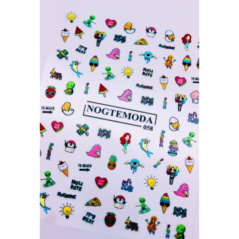 NOGTEMODA #058 в интернет магазине в Сургуте,NOGTEMODA #058 купить в Сургуте, Интернет-магазин Shopnails.pro Сургут предлагает купить NOGTEMODA #058, гели, акрилы, мономеры, наборы гель лаков Шеллак, биогелей OPI Axxium, специальные жидкости