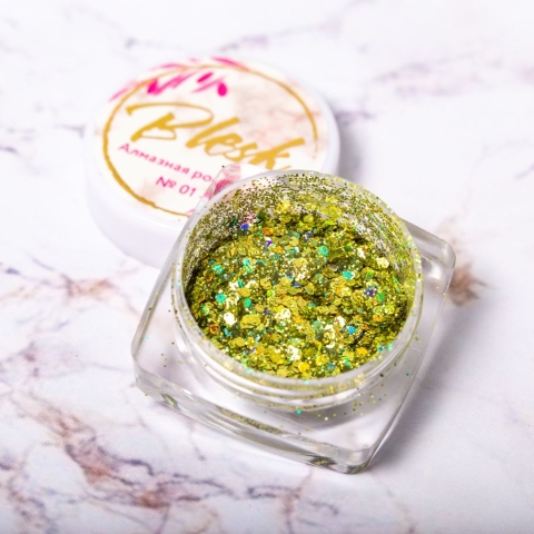 BLESK Дизайн для ногтей Алмазная россыпь №01 в интернет магазине в Сургуте,BLESK Дизайн для ногтей Алмазная россыпь №01 купить в Сургуте, Интернет-магазин Shopnails.pro Сургут предлагает купить BLESK Дизайн для ногтей Алмазная россыпь №01, гели, акрилы, мономеры, наборы гель лаков Шеллак, биогелей OPI Axxium, специальные жидкости