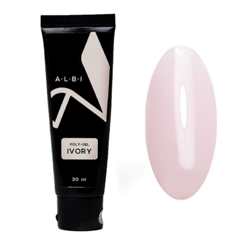 Albi Полигель Ivory, 30мл в интернет магазине в Сургуте,Albi Полигель Ivory, 30мл купить в Сургуте, Интернет-магазин Shopnails.pro Сургут предлагает купить Albi Полигель Ivory, 30мл, гели, акрилы, мономеры, наборы гель лаков Шеллак, биогелей OPI Axxium, специальные жидкости