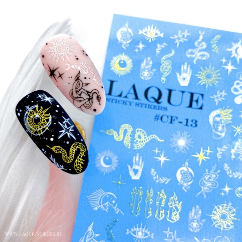 Laque CF-13 (GOLD+WHITE) в интернет магазине в Сургуте,Laque CF-13 (GOLD+WHITE) купить в Сургуте, Интернет-магазин Shopnails.pro Сургут предлагает купить Laque CF-13 (GOLD+WHITE), гели, акрилы, мономеры, наборы гель лаков Шеллак, биогелей OPI Axxium, специальные жидкости