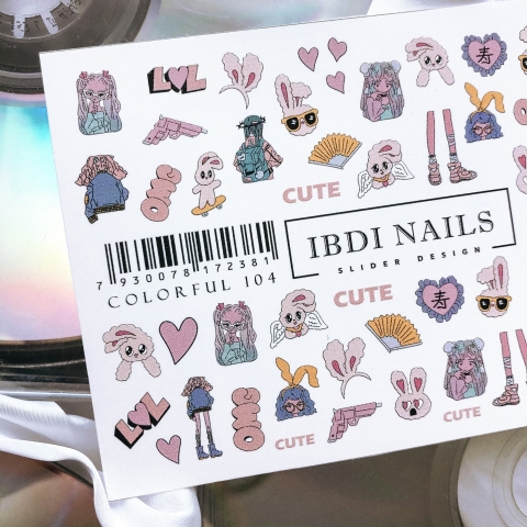 Ibdi Nails COLORFUL №104 в интернет магазине в Сургуте,Ibdi Nails COLORFUL №104 купить в Сургуте, Интернет-магазин Shopnails.pro Сургут предлагает купить Ibdi Nails COLORFUL №104, гели, акрилы, мономеры, наборы гель лаков Шеллак, биогелей OPI Axxium, специальные жидкости