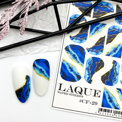 Laque CF-29 (BLUE) в интернет магазине в Сургуте,Laque CF-29 (BLUE) купить в Сургуте, Интернет-магазин Shopnails.pro Сургут предлагает купить Laque CF-29 (BLUE), гели, акрилы, мономеры, наборы гель лаков Шеллак, биогелей OPI Axxium, специальные жидкости