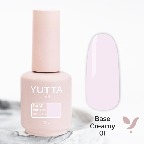 YUTTA База камуфлирующая Creamy 01, 15мл в интернет магазине в Сургуте,YUTTA База камуфлирующая Creamy 01, 15мл купить в Сургуте, Интернет-магазин Shopnails.pro Сургут предлагает купить YUTTA База камуфлирующая Creamy 01, 15мл, гели, акрилы, мономеры, наборы гель лаков Шеллак, биогелей OPI Axxium, специальные жидкости