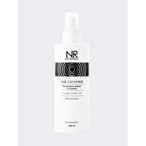 NR CLEANSER Обезжириватель (250 мл) в интернет магазине в Сургуте,NR CLEANSER Обезжириватель (250 мл) купить в Сургуте, Интернет-магазин Shopnails.pro Сургут предлагает купить NR CLEANSER Обезжириватель (250 мл), гели, акрилы, мономеры, наборы гель лаков Шеллак, биогелей OPI Axxium, специальные жидкости