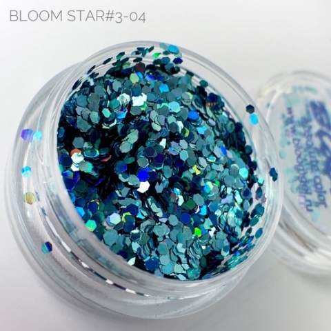 Блестки Bloom Star 3 #04 в интернет магазине в Сургуте,Блестки Bloom Star 3 #04 купить в Сургуте, Интернет-магазин Shopnails.pro Сургут предлагает купить Блестки Bloom Star 3 #04, гели, акрилы, мономеры, наборы гель лаков Шеллак, биогелей OPI Axxium, специальные жидкости