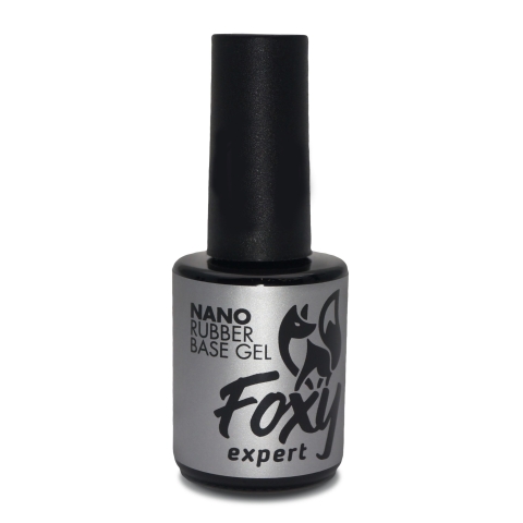 Foxy База каучуковая NANO, 10мл в интернет магазине в Сургуте,Foxy База каучуковая NANO, 10мл купить в Сургуте, Интернет-магазин Shopnails.pro Сургут предлагает купить Foxy База каучуковая NANO, 10мл, гели, акрилы, мономеры, наборы гель лаков Шеллак, биогелей OPI Axxium, специальные жидкости