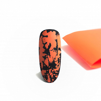 Lunail Фольга переводная неоновая "Мандарин"