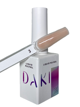 DAKI Liquid Polygel 3 ,15 мл 