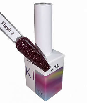 DAKI Liquid Polygel светоотражающий F2, 15 мл 