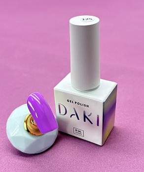 DAKI Гель лак 125, 8 мл
