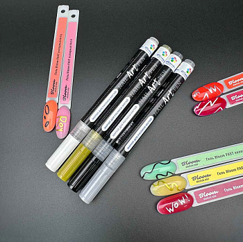 Bloom Маркер для росписи ногтей, золото