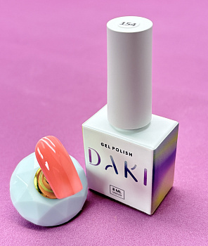 DAKI Гель лак 154, 8 мл
