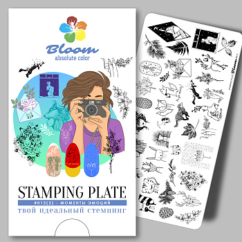 Bloom пластина для стемпинга 012/2