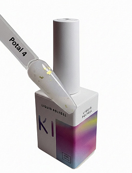 DAKI Liquid Polygel с поталью Р4, 15 мл 