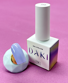 DAKI Гель лак 114, 8 мл