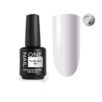 Onenail Гель Fluid 01, 15 мл