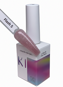 DAKI Liquid Polygel светоотражающий F5, 15 мл 