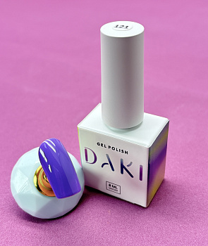 DAKI Гель лак 121, 8 мл