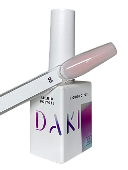 DAKI Liquid Polygel 8 ,15 мл 