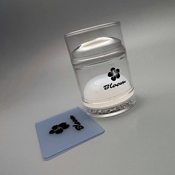 Bloom Штамп для стемпинга №1, двойной