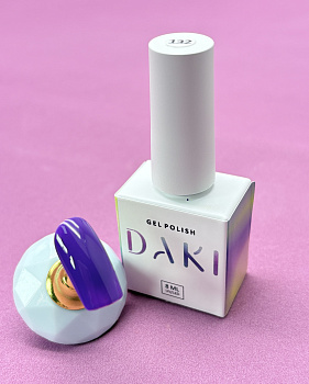 DAKI Гель лак 132, 8 мл
