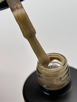 NR-118 Tropicana гель-лак, Мерцающий песочно-коричневый (10 мл)