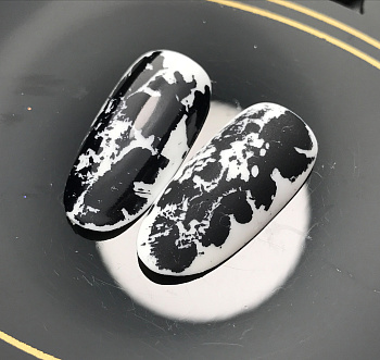 LAQUE Фольга глянцевая "Черная"