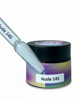 DAKI Гель для моделирования NUDE с шиммером 14s, 15 мл