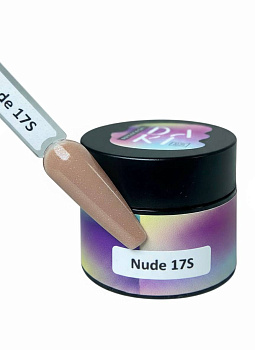 DAKI Гель для моделирования NUDE с шиммером 17s, 15 мл