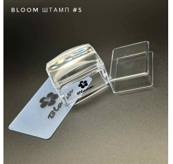 Bloom Штамп для стемпинга №5, прямоугольный