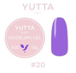 YUTTA Гель для моделирования Modeling gel 20, 13гр